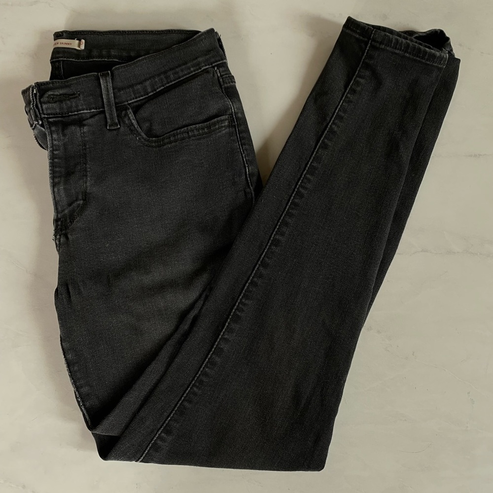 Levi’s 710 Super Skinny - Dark Gray - Size 30